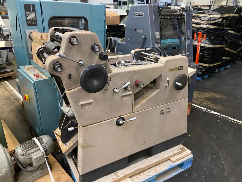Gestetner 211 AGM Anwar Graphische Maschinen GmbH