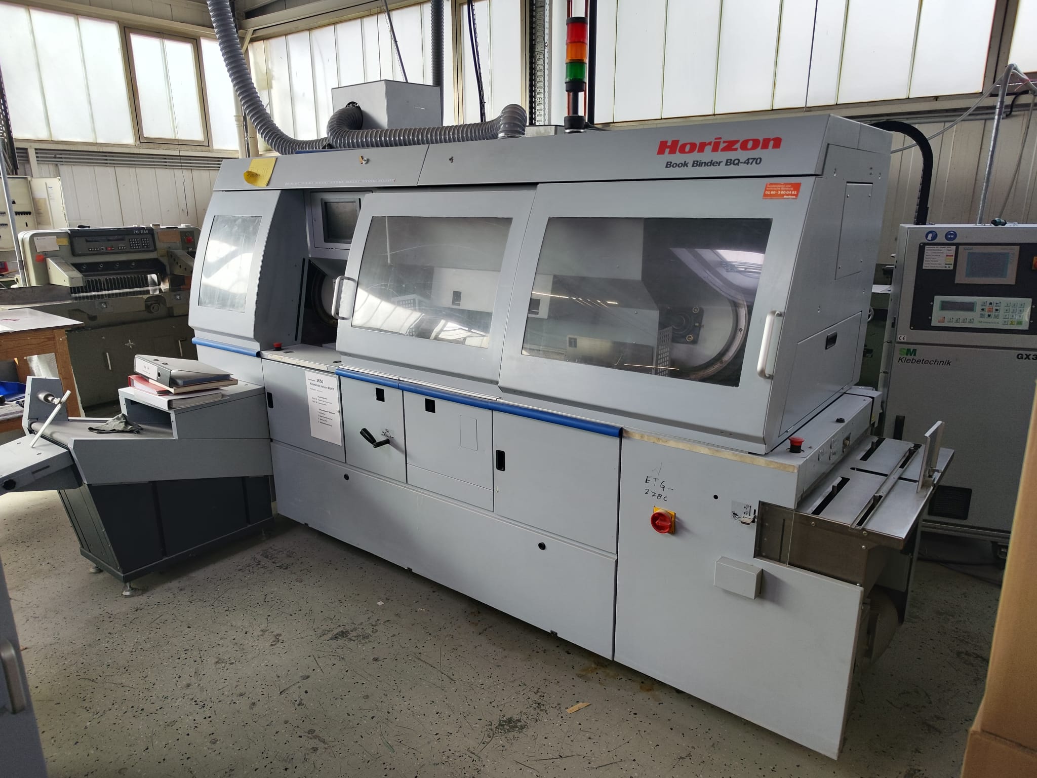 Horizon BQ 470 (PUR) | AGM Anwar Graphische Maschinen GmbH