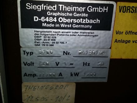 Theimer Multimat O 64