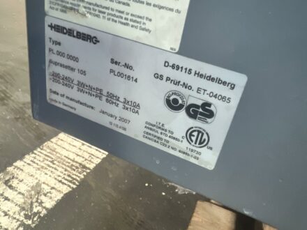 Heidelberg Suprasetter 105
